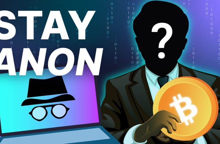 Staying Anonymous in Crypto